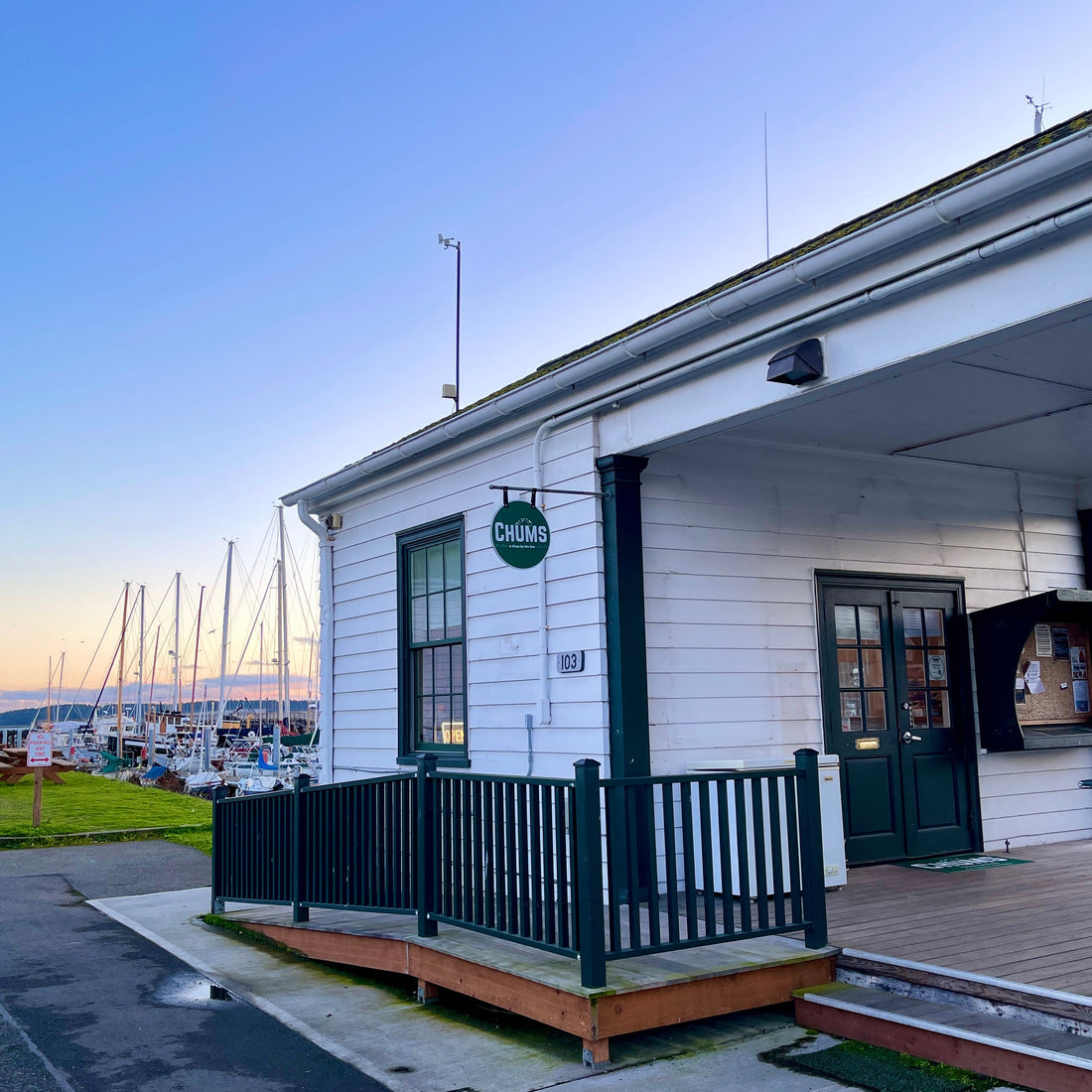 NEW WINTER HOURS AT CHUMS A SHOP BY THE SEA