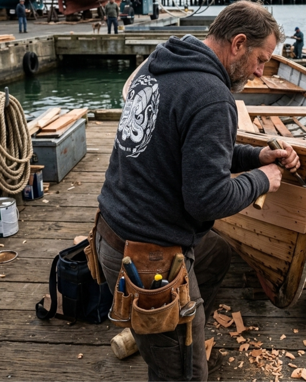 The Octopus Zip-Up Hoodie | Chums: A Shop by the Sea