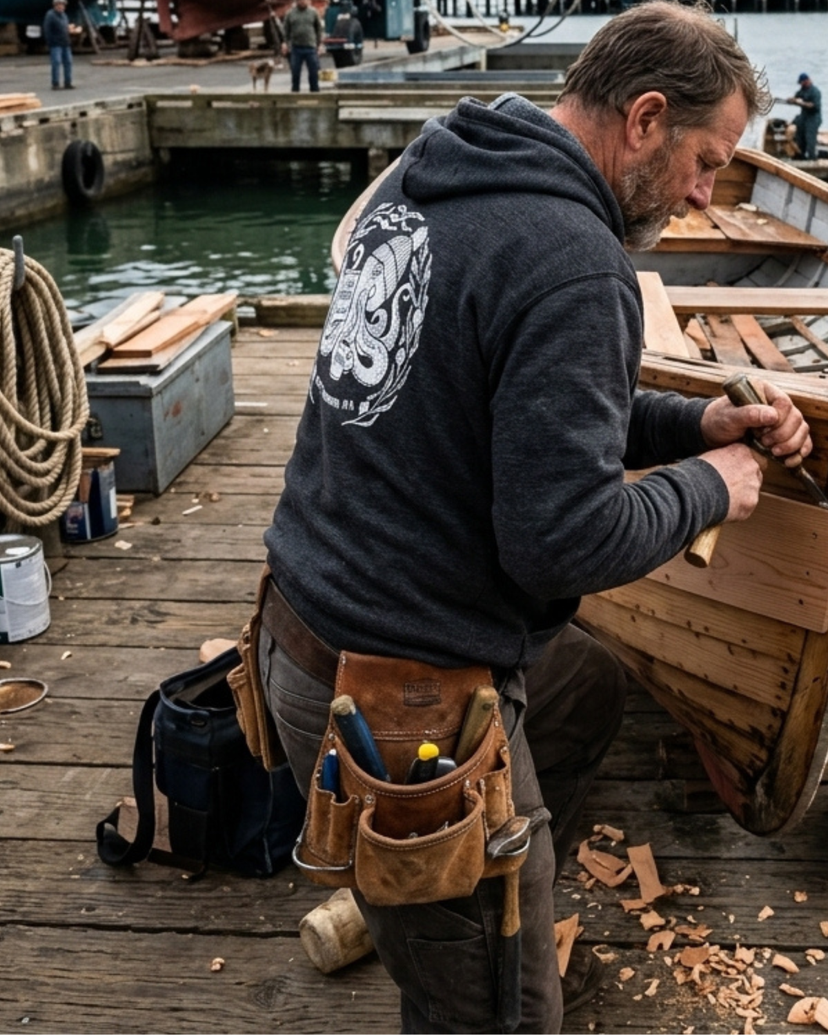 The Octopus Zip-Up Hoodie | Chums: A Shop by the Sea