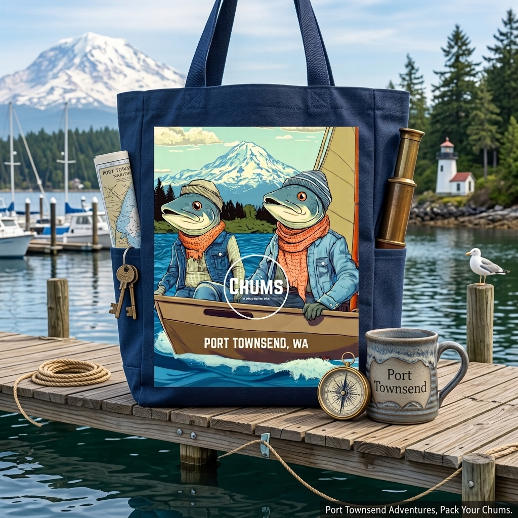 PNW Mt Rainier Tote - Canvas bag