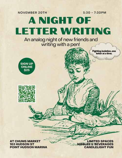 A Night of Letter Writing - November