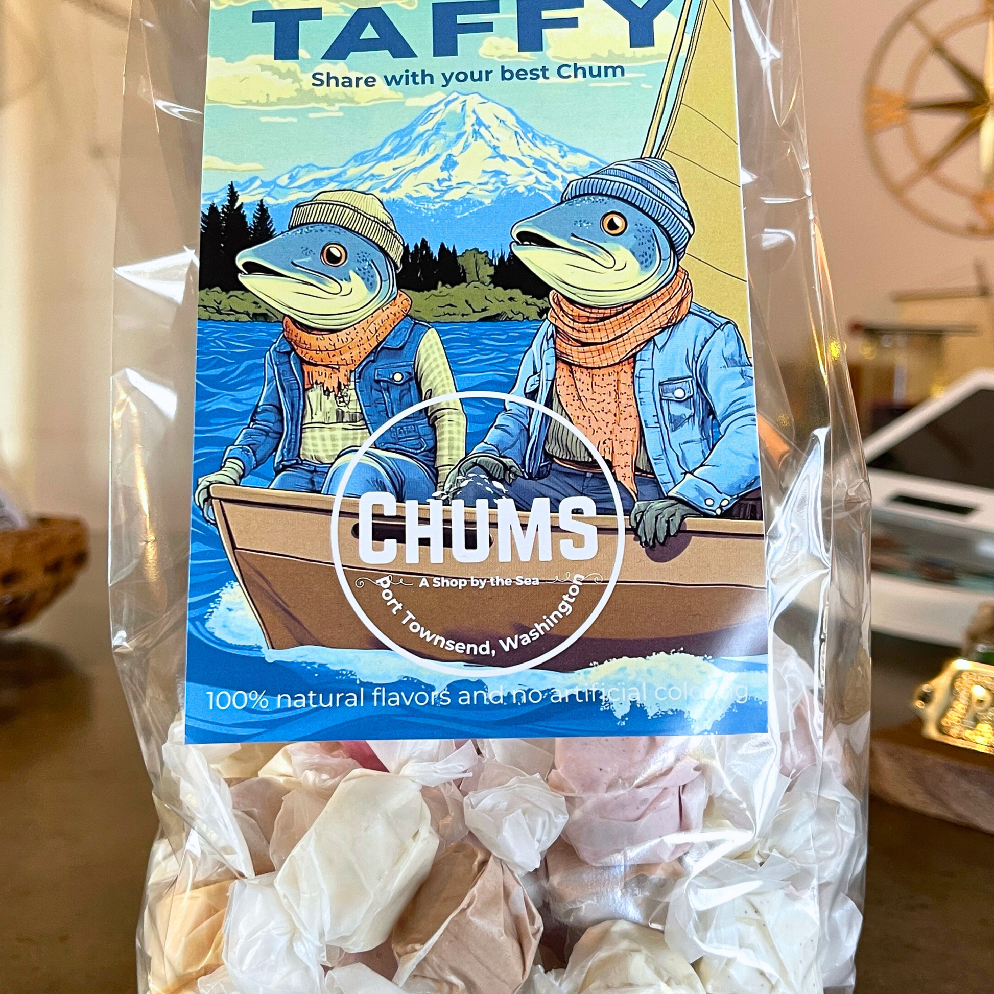 Chums Salt Water Taffy