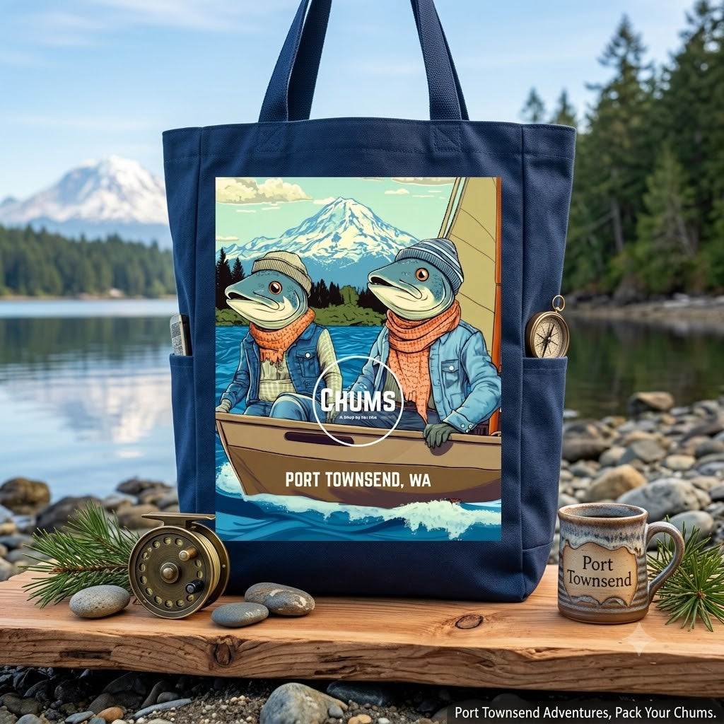 PNW Mt Rainier Tote - Canvas bag