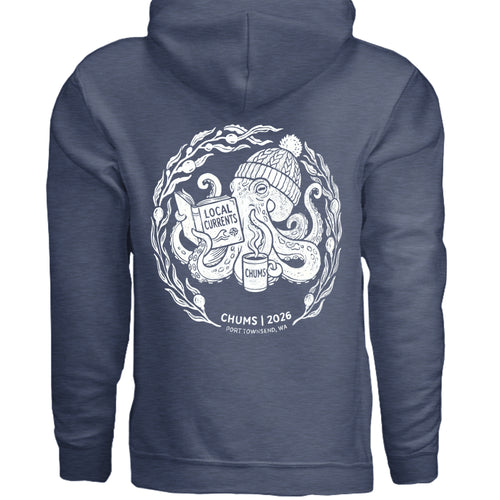 Heather Sport Dark Navy - G185 - BACK