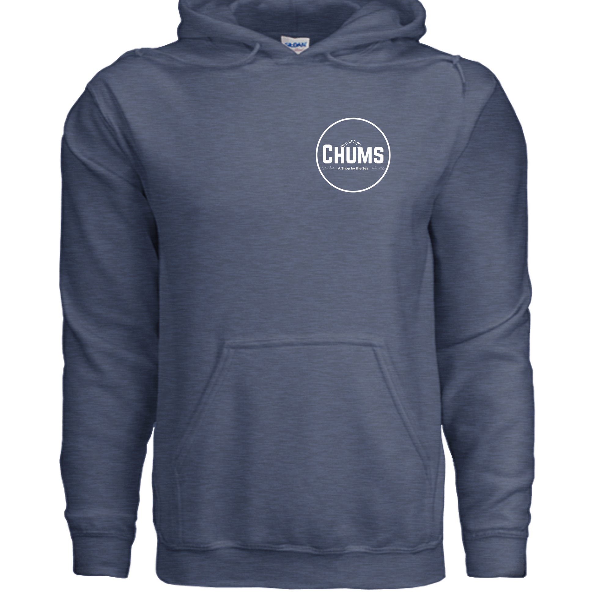 Heather Sport Dark Navy - G185 - FRONT